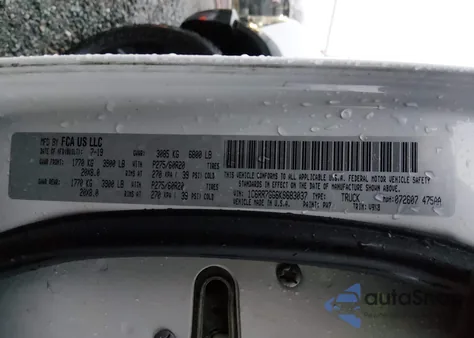 2019 Ram 1500 Classic Warlock 4X4 6'4 Box from USA, damaged, VIN 1C6RR7GG6KS683037